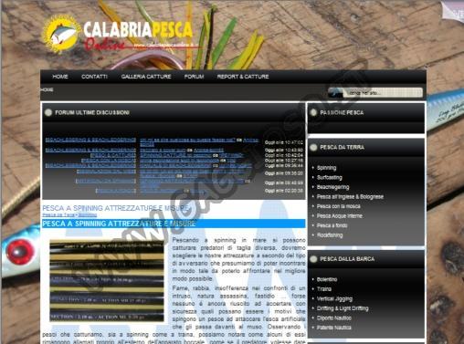 Calabria pesca online