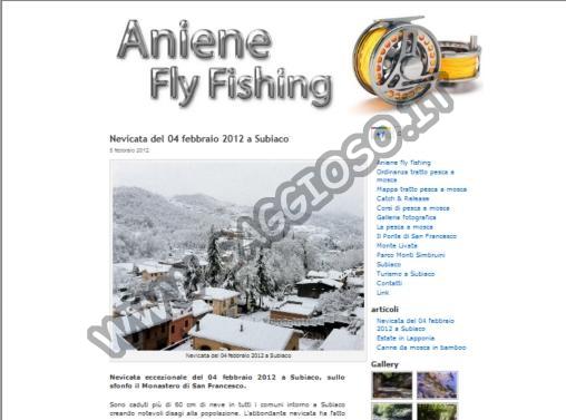 Aniene fly fishing