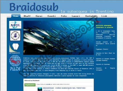 Corsi subacquei PADI nel Trentino
